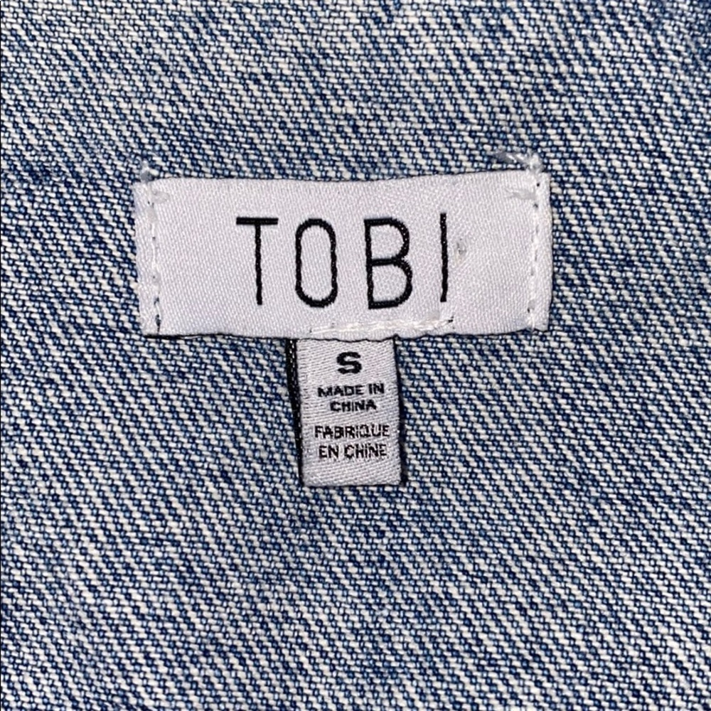 Distressed Denim Jacket - Picture 2 of 3